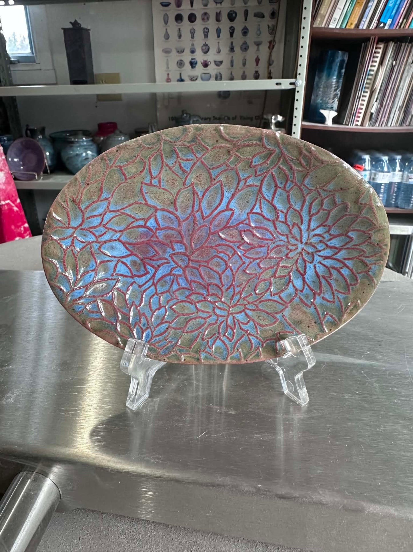 Tidewashed Petals Plate