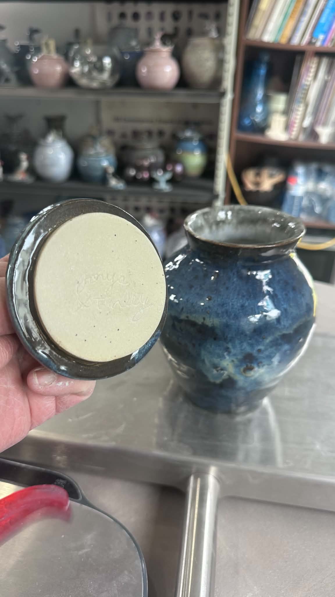 Cod Jigger Blues Sculpted Lid Jar