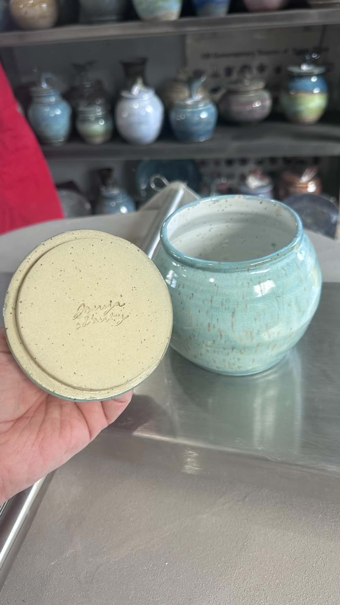 The Fishing Stage Sculpted Lid Jar