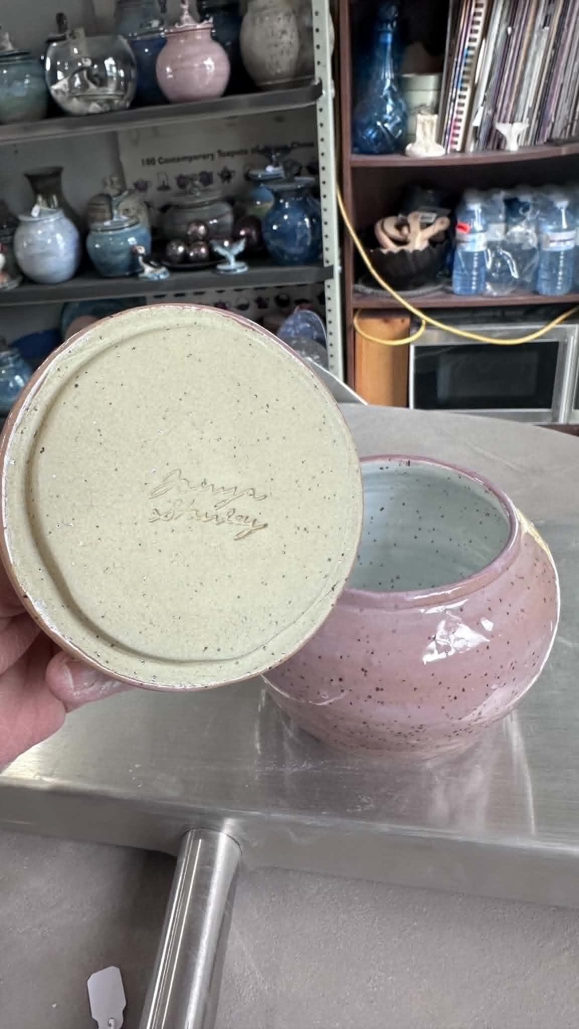 Saltwater Rose Cod Jigger Sculpted Lid Jar