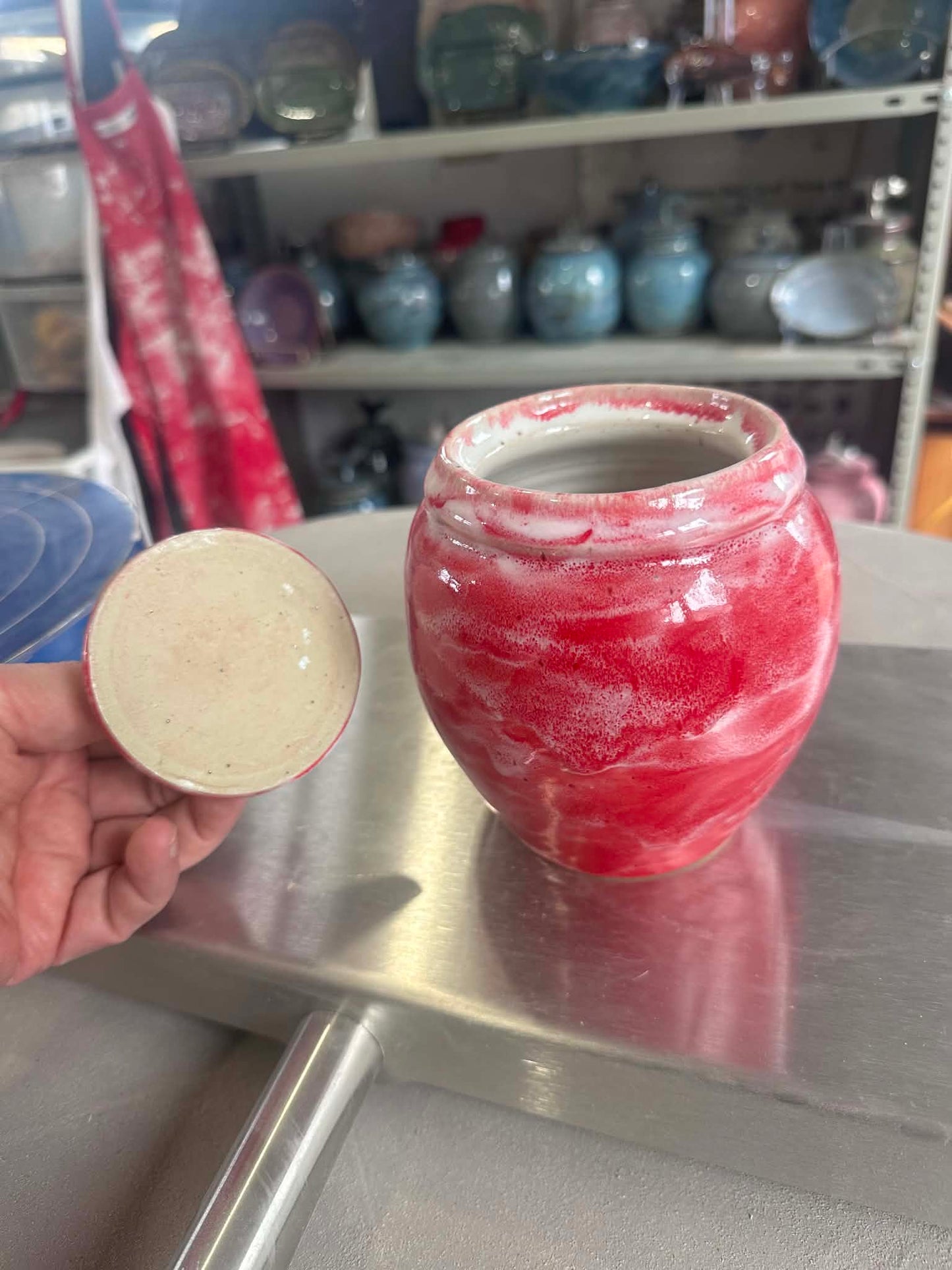 Berry Cove Lidded Jar