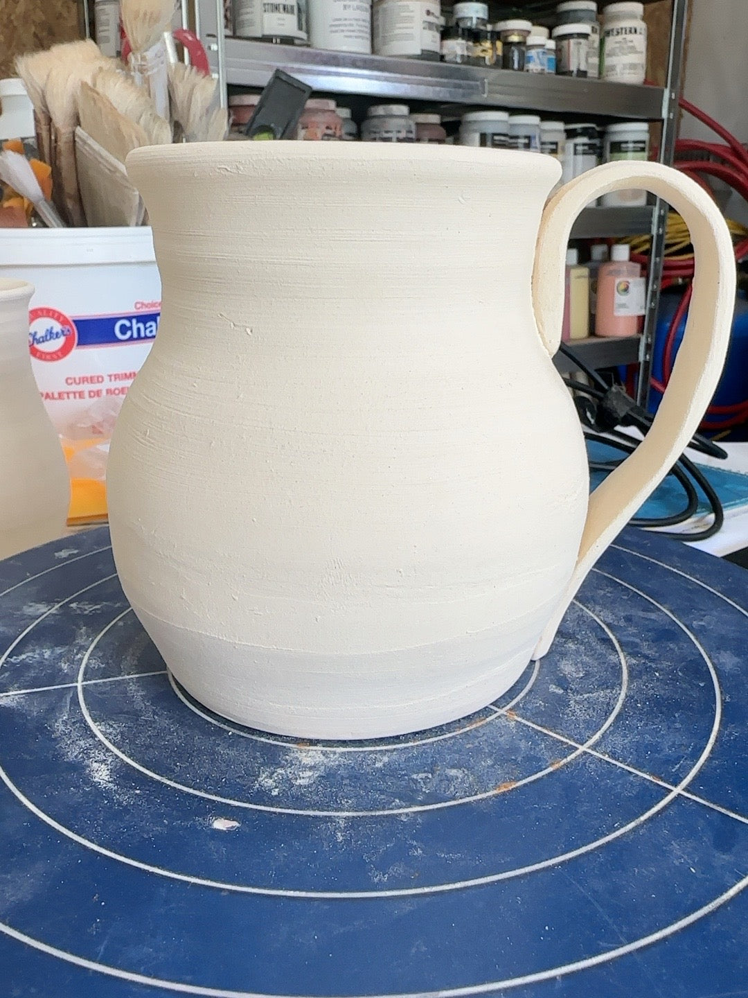 Studio Piece 017 bisque mug profile