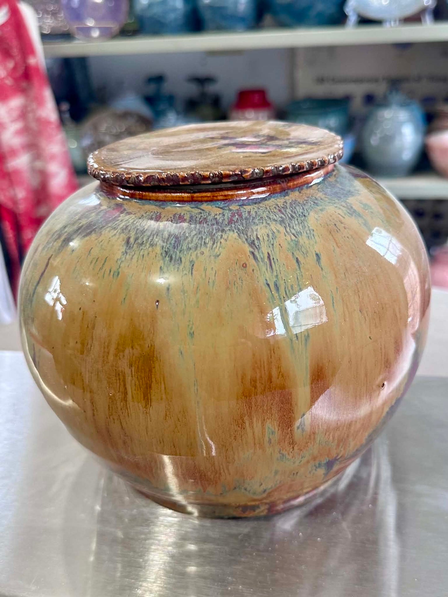 The Bogberry Cove Sculpted Lid Jar