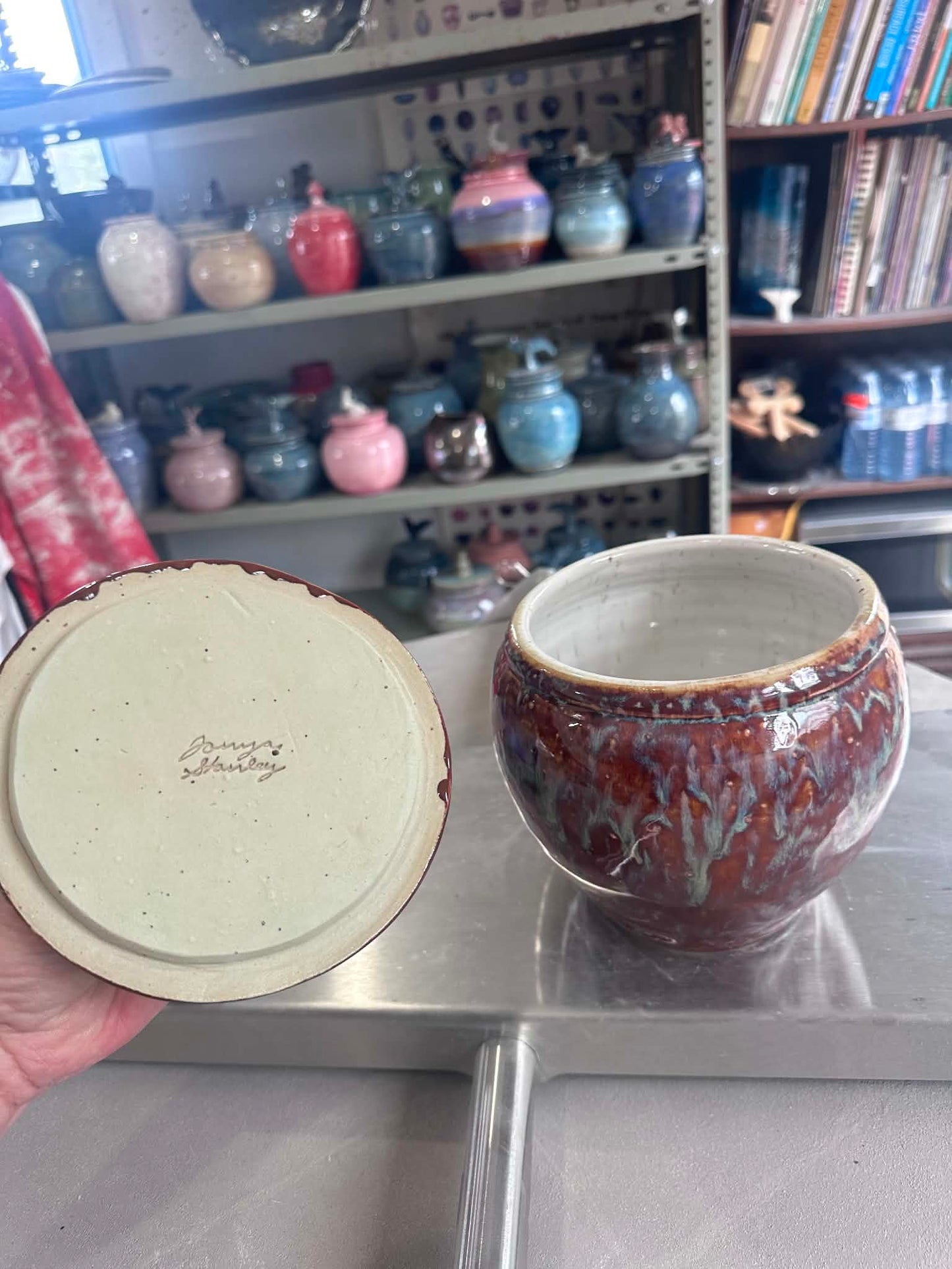 Harbor Seal Keeper Sculpted Lid Jar