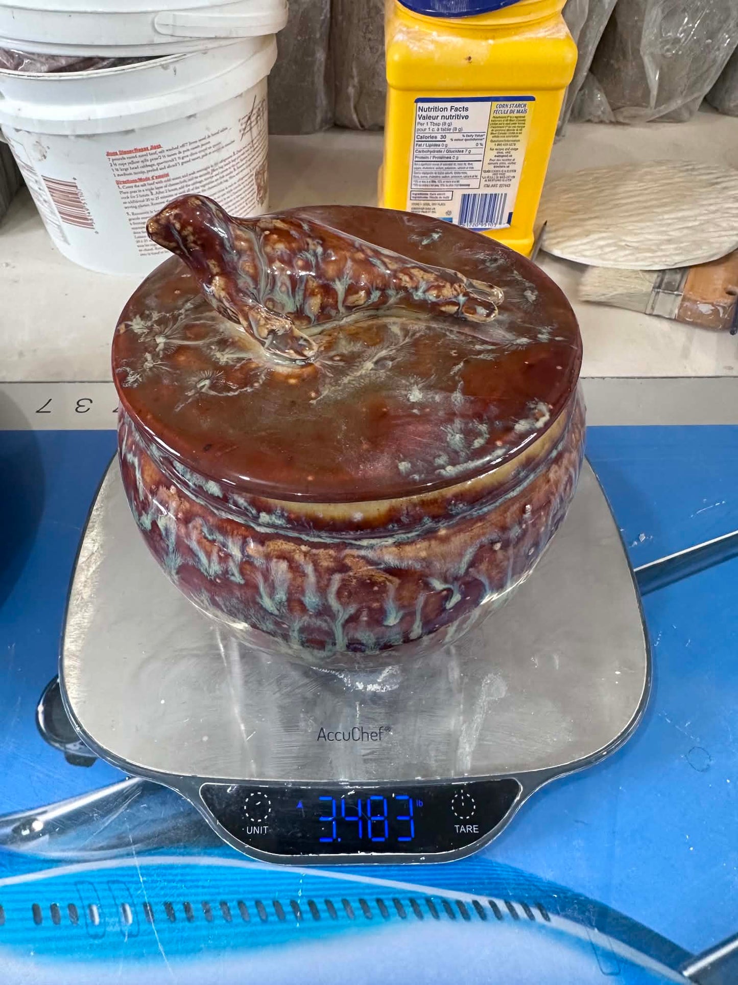 Harbor Seal Keeper Sculpted Lid Jar
