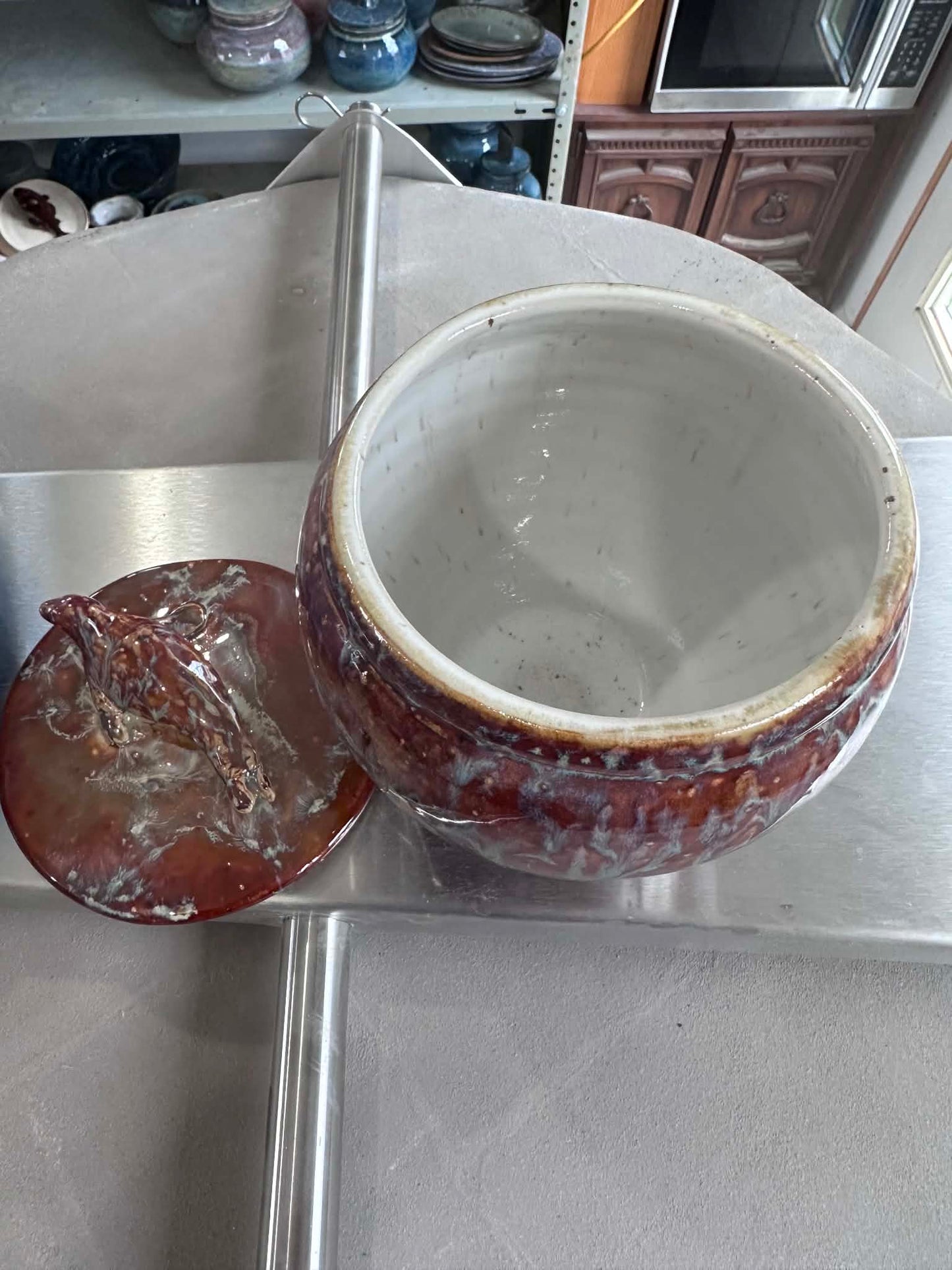 Harbor Seal Keeper Sculpted Lid Jar