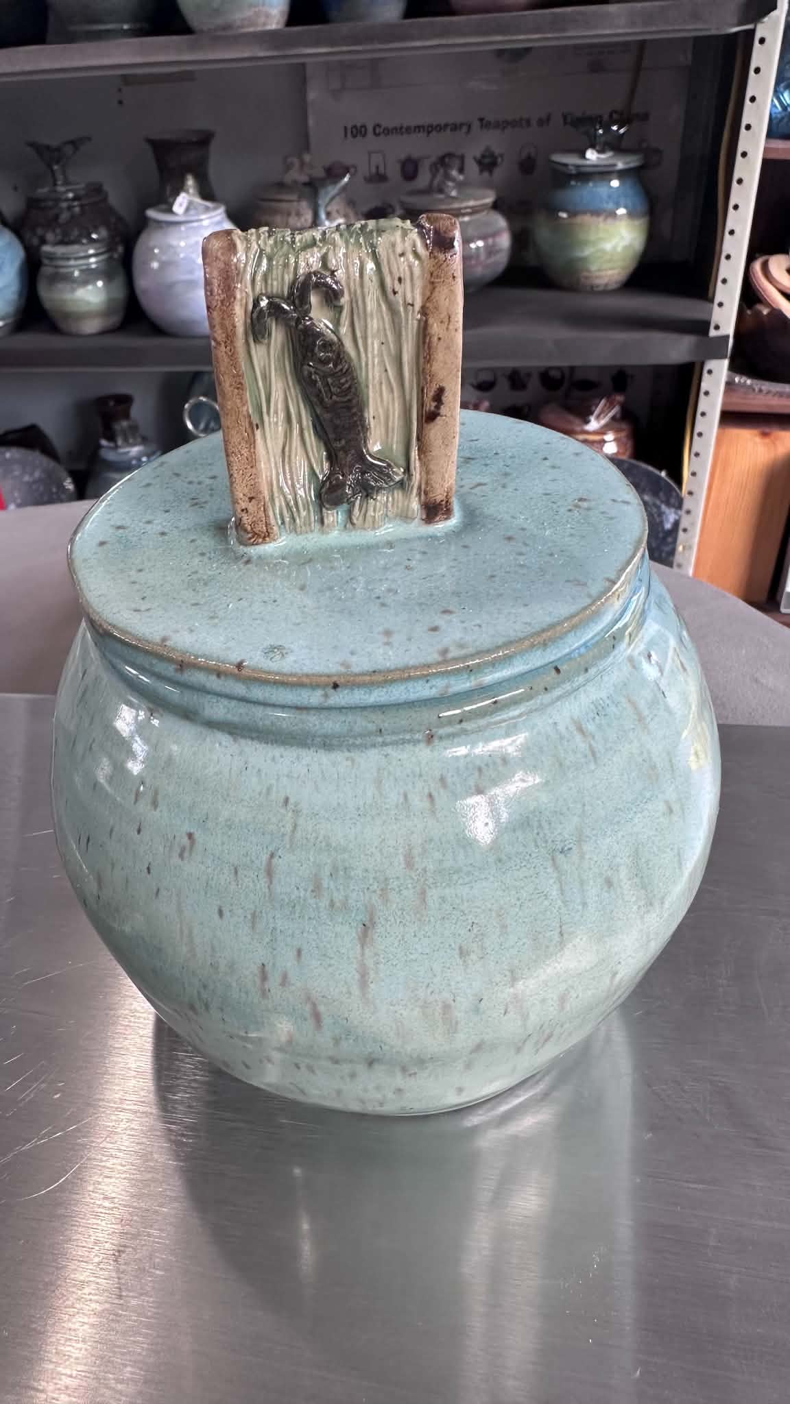 The Fishing Stage Sculpted Lid Jar