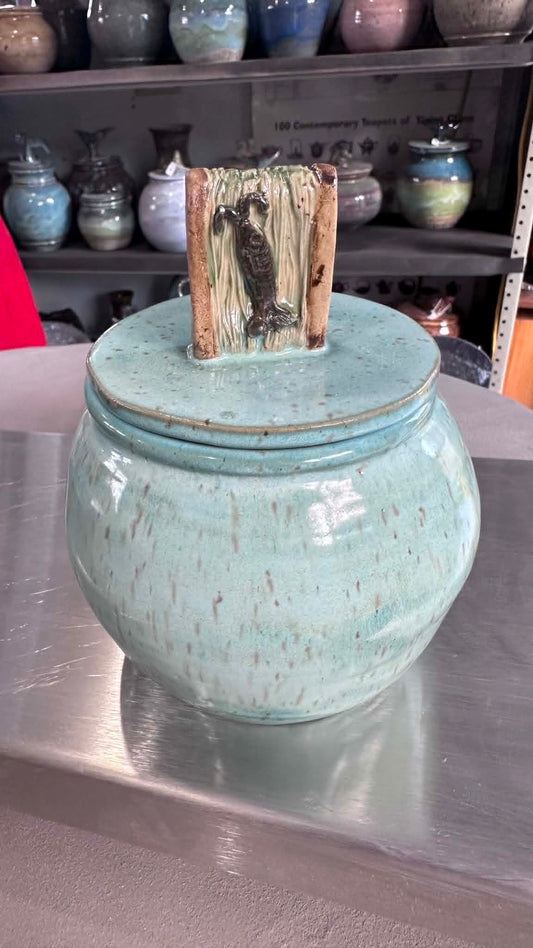 The Fishing Stage Sculpted Lid Jar
