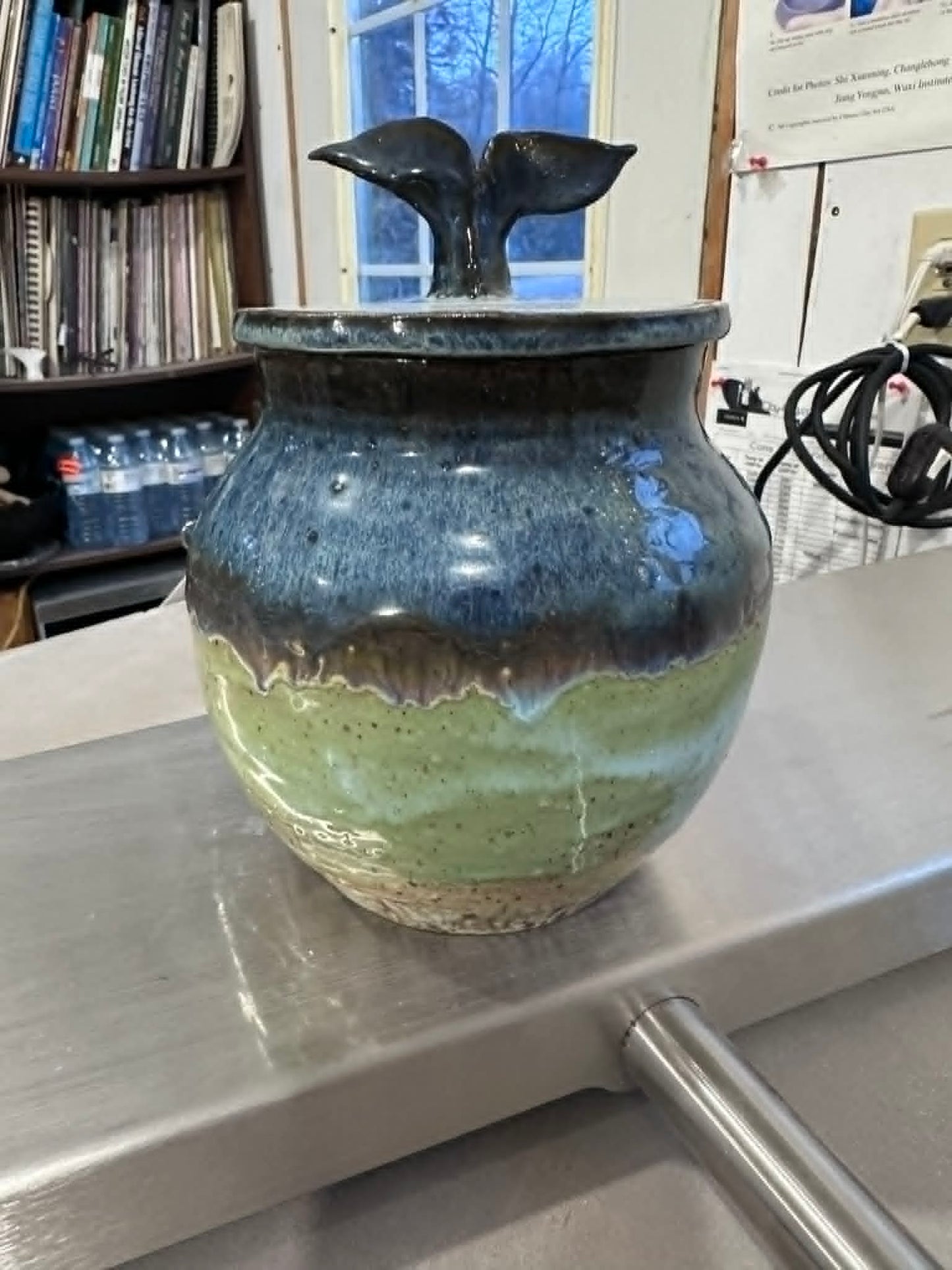 The Northbound Whale Tail Sculpted Lid Jar